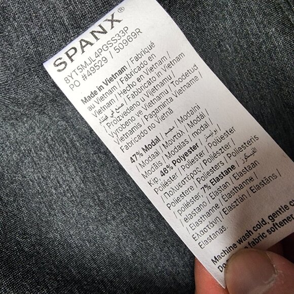 Spanx Air Essentials Shawl Cardigan Sweater Womens Large L Button Modal Soft USA - Picture 7 of 7